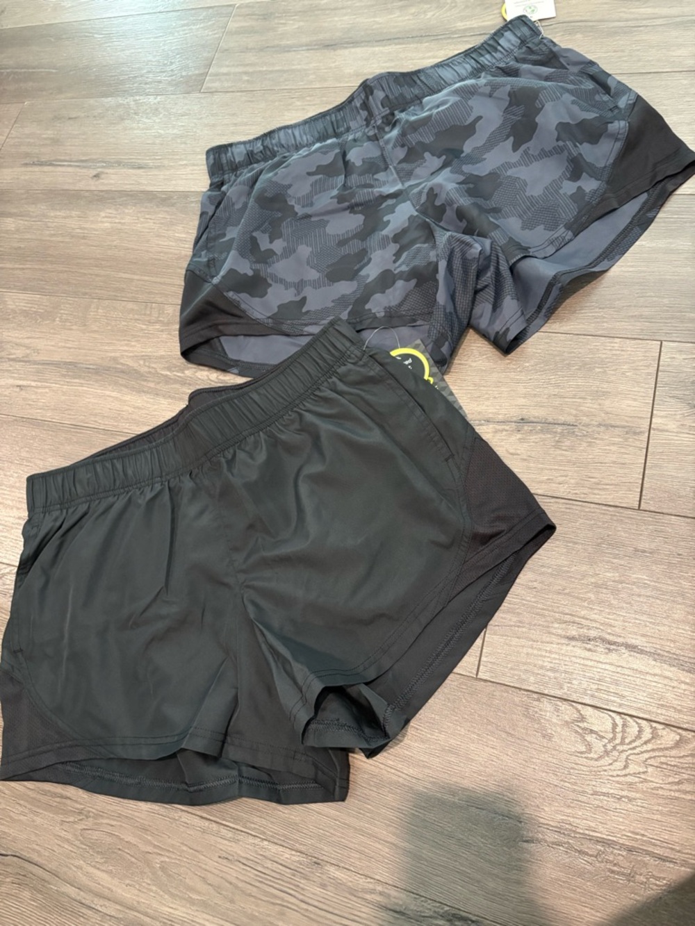 Womens Athletic Works 2PK Running Shorts Size M (8-10)